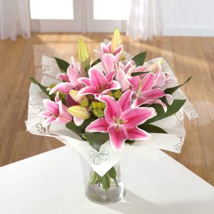 Sumptuous Lily Hand Tied