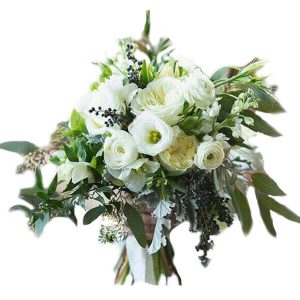 English Garden White Bouquet