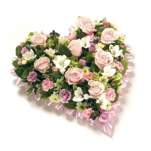 Loose Floral Heart