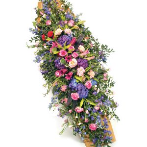 Pink & Mauve Casket Spray
