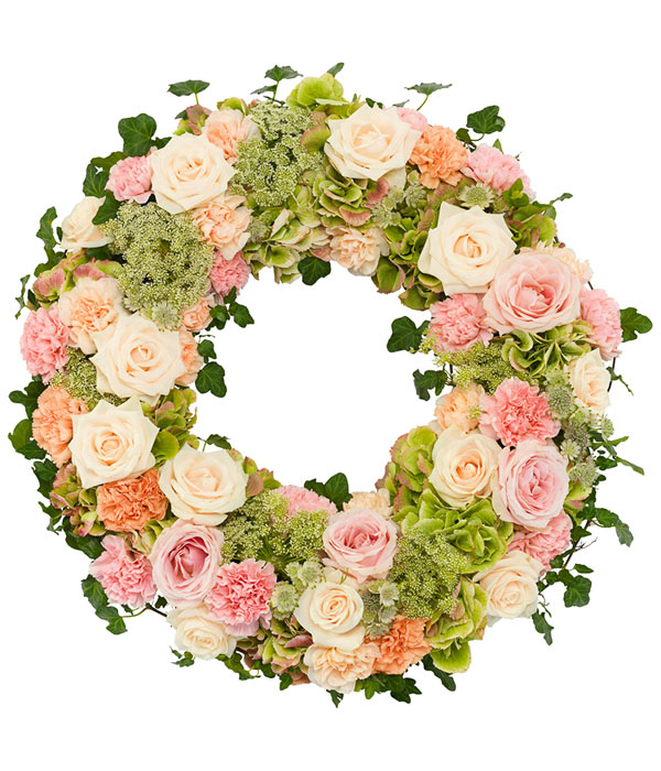 the_flower_shop_bury_florist_wedding_funeral_plants_gifts_valentines_roses_tulips_peach_pink_wreath